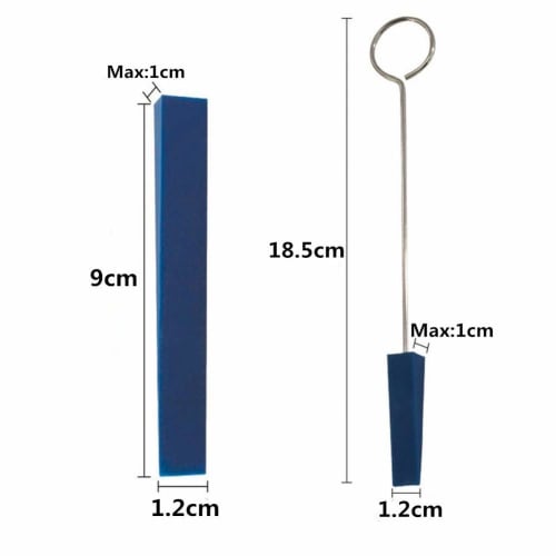 Ecloud Shop Piano Tuning Kit 16-Piece Tuning Tool Set with Tuning Wrench Hammer Mute Fork Screwdriver Belt Tweezers Clip for Beginners and Professiona