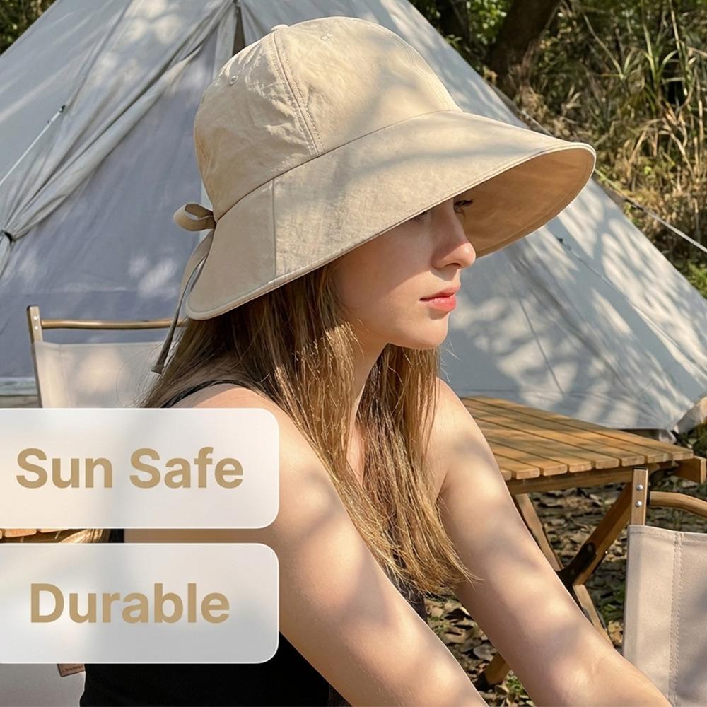 Bucket Hats for Women Packable Summer Beach Hat Golf Fishing Travel Vacation Hat Women's Breathable Sweatband Cap UV Protection Wide Brim Sun Hats