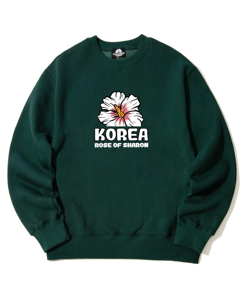 TRIPSHION Mugunghwa Logo Crewneck - Green
