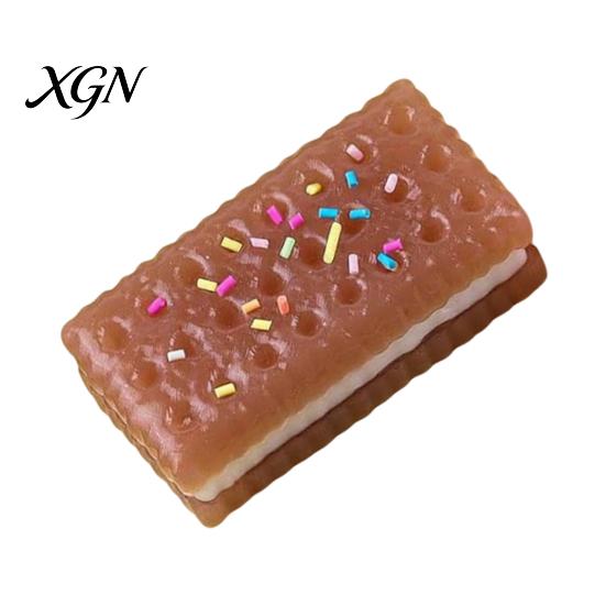 Squeeze Stress Ball Long Biscuit Relief Toy Simulation Strawberry Chocolate Sandwich Decompression Food Sensory Workers Relaxation Gift