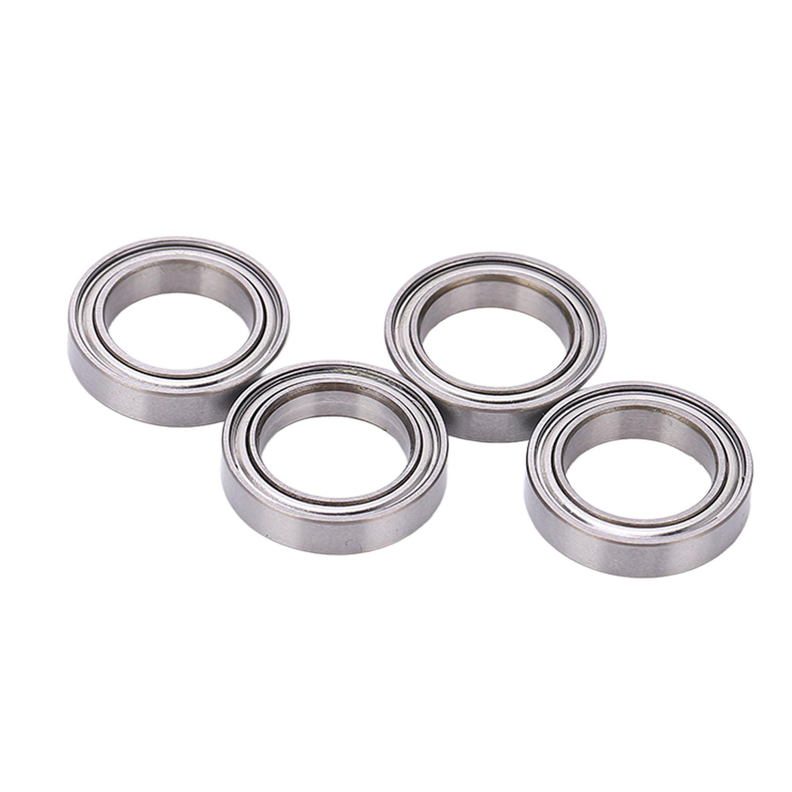 

4Pcs RC Ball Bearing Kit 12x18x4mm Stainless Steel Bearing for Arrma 3S 110 RC Car Crawler