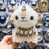 Lammhalskette aus Xinjiang: Kashgar Lamm-Puppe Figur & DIY Stirnschmuck
