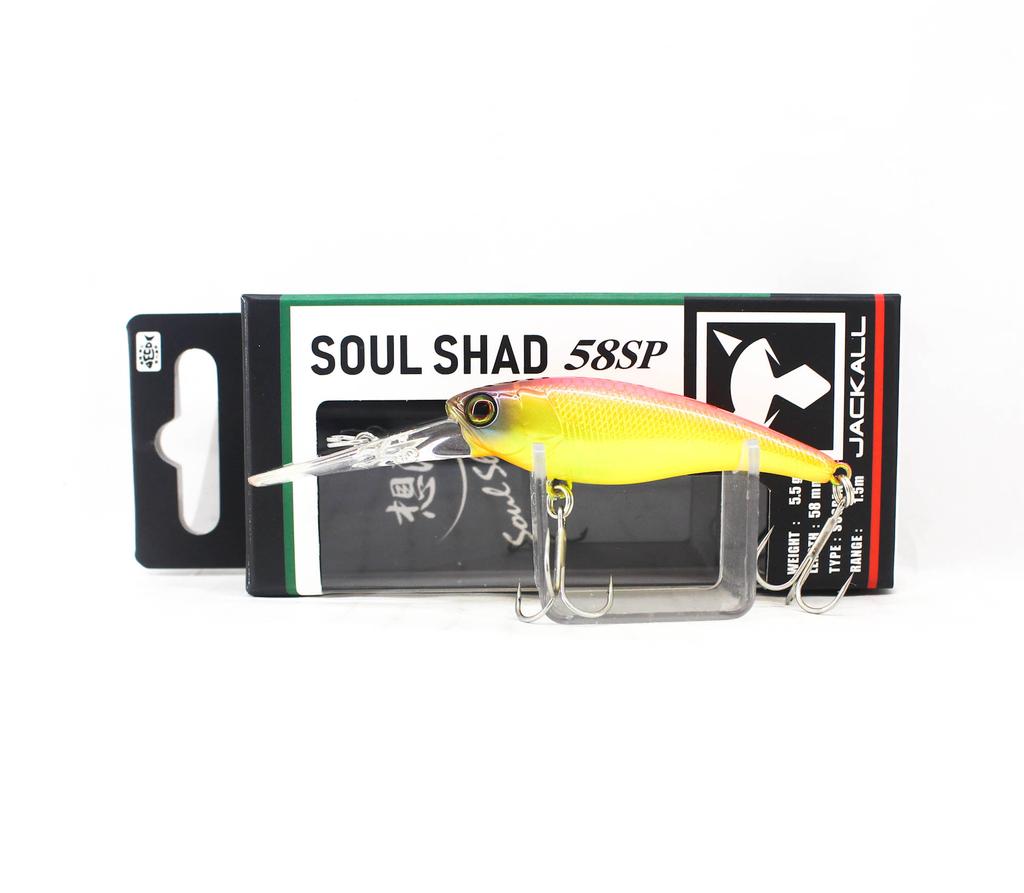 Jackall Soul Shad 58SP Schwebender Köder Candy Chart (7105)