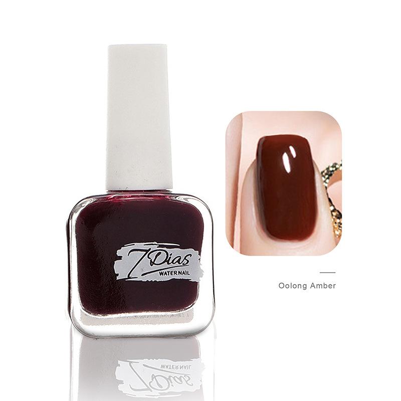 Nail Polish Nail Store No Bake Quick Dry Lasting Non-tearable Autumn and Winter Water-based Non-peelable Transparent Nude Nail Polish