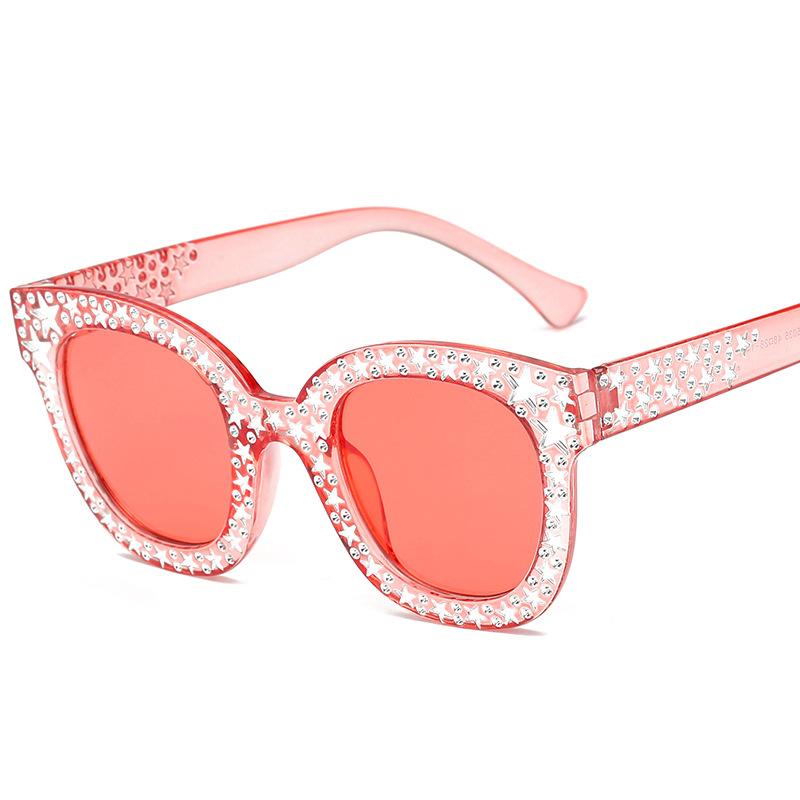 

Sunglasses Gypsy Star Plated Diamond Concave Style Street Shooting Pentagram Bouncing Sunglasses Fashion Men S And Women S Glasses