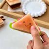 Plush Cartoon Food Refrigerator Magnet Stuffed Bread Pizza Sandwich Milk Tea Cookies Fridge Magnet Home Office Decorative Accessories