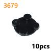 Building Blocks Technology Accessories Turntable 2x2 Plate Base 3680 Turntable 2x2 Plate Top 3679 MOC Parts Bricks Toys for Kids