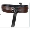 Medieval Men'S Leather Orgy Knight Belt Viking Wristband Halloween Punk Cosplay Bracer