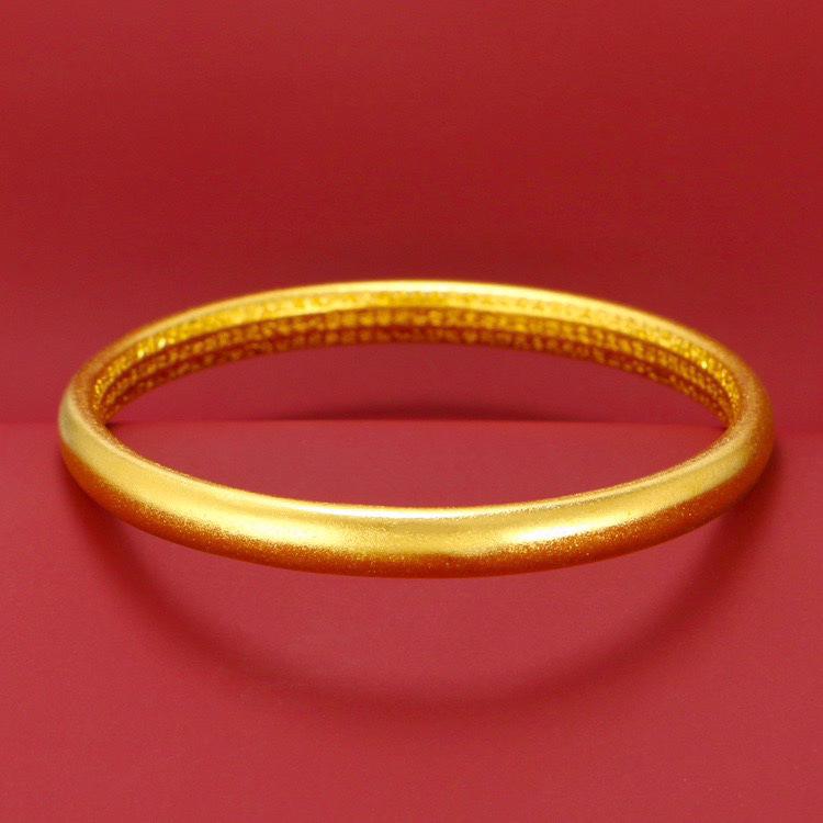 

Браслет Shajin Gold с долгим сохранением цвета, древнее ремесло, дизайн «Спина вьюна», Сутра Лотоса, для женщин 60#