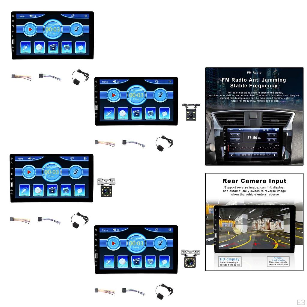 Multimedia Player 9inch Touch Screen Steering Wheel Control Car Stereo Radio for Automobile