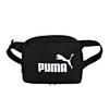 Puma Fashion Large Logo Print Portable Casual Sports Fabric Shoulder Crossbody Waist Bag Unisex Bags Black 076908-01