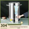68L 304 Stainless Steel Insulated Hot Water Bucket