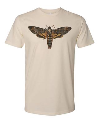Cottage Cult Clothing T Shirt Cotton Goth Witch Occult Victorian Death Head Moth