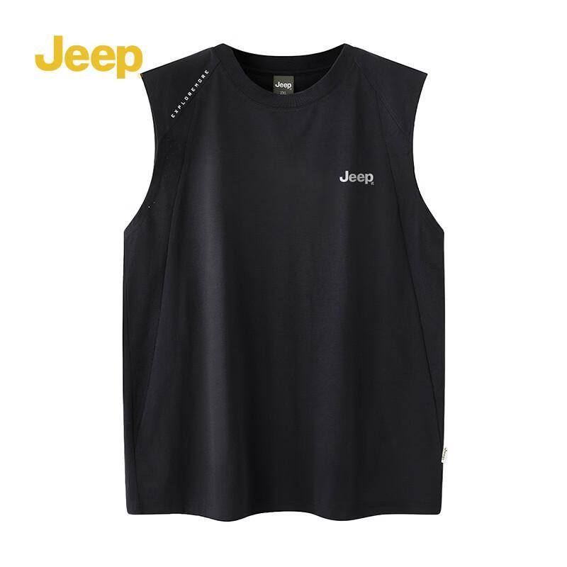 JEEP Men's Summer Lightweight Casual Sleeveless Tank Top