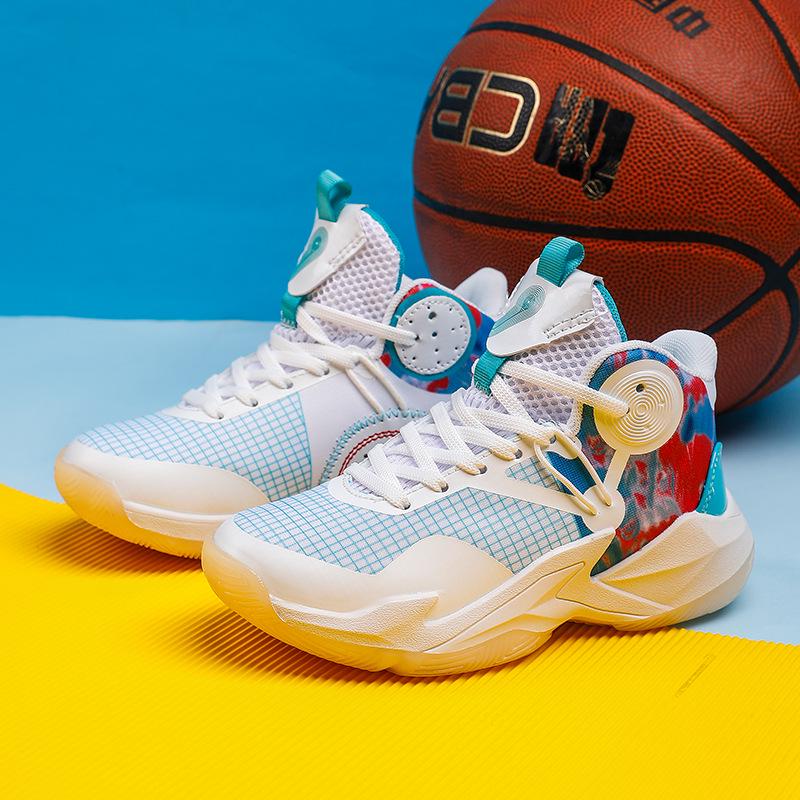 Boys' Professional Basketball Shoes - Autumn 2025 Non-slip, Durable Sports Running Shoes for Kids