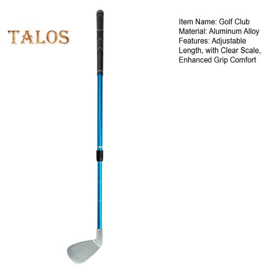 Verstellbarer Golfschläger, Teleskop-Schneidstab, Schaft aus Aluminiumlegierung, für Links- und Rechtshänder, Golfschläger mit klarer Skala, Golfausrüstung