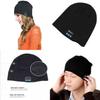 Plush Bluetooth Smart Cap Beanie Hat With High-quality Wireless Headphones And Mic