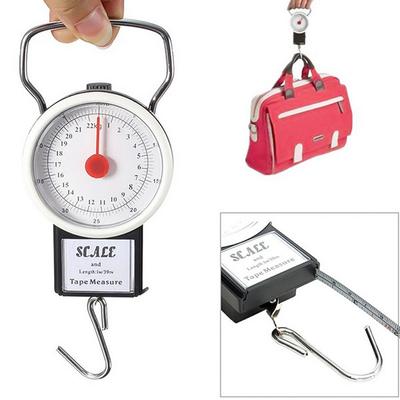 Portable Mini Dial Luggage Scale Multi-Function Hanging Scale Kitchen Scale