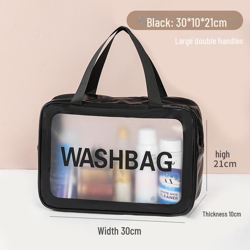 Large Capacity Waterproof PVC Travel Toiletry Bag - Cross-Border Cosmetic & Swim Storage