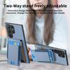 Carbon Leather Wallet Card Slot Cover for Samsung Galaxy A16 A06 A36 A56 A55 A35 5G S25 S24 S22 Ultra Plus S23 S21 FE Phone Case