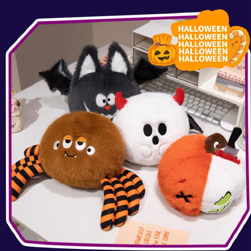 Adorable Halloween Bat Plush Toy Ghost Pillow Soft Stuffed Animal Decoration