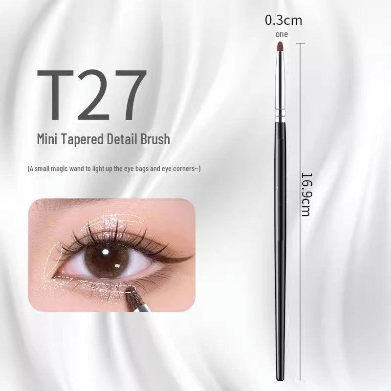 

Набор кистей для растушевки теней: Кисти для создания макияжа глаз, шерсти лошадей и пони, а также шелкопряда T27 Tapered Detail Brush