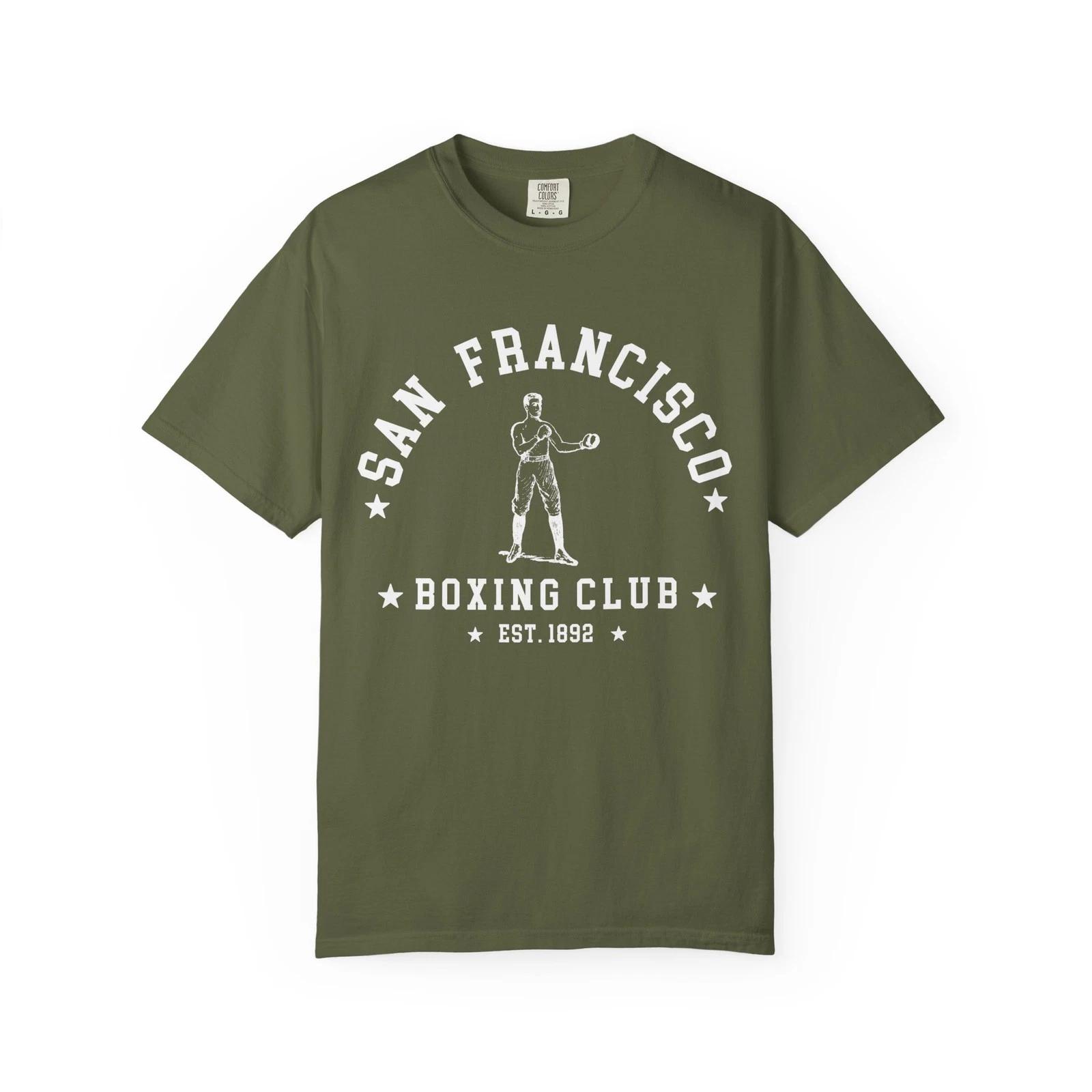 San Francisco Boxing Club T shirt Cali Boxing Mens Club Boxing T shirt Sports S