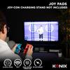 Joypady - Nintendo Switch a Switch OLED - KONIX - Výdrž 8 h - Funkce vibrací - Modrá a červená