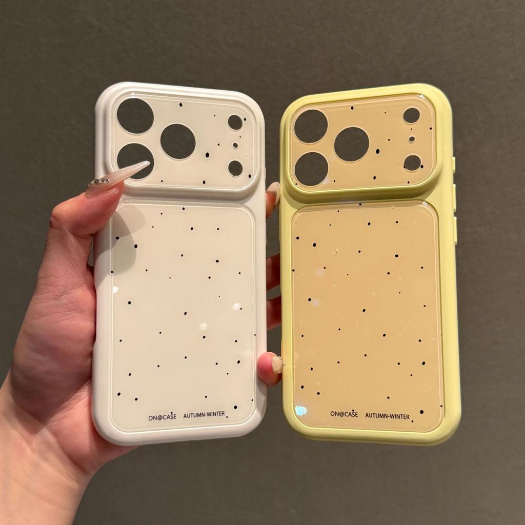 ins simple ink splashing blue light large window suitable for Apple 11Pro mobile phone case iPhone11 2-in-1 11 hard 11