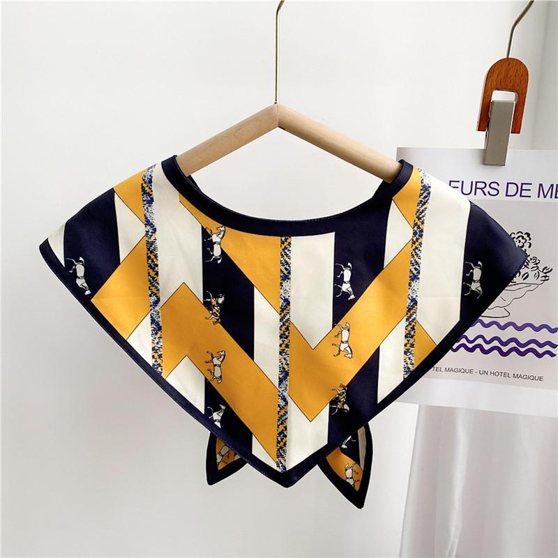 Triangle Over Shawls Scarves Shirt T-shirt Shoulder Fake CollarsVest  Scarf Sleeveless Jacket Shawls Detachable Collar for Women