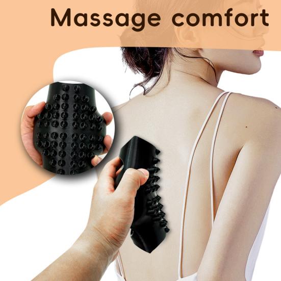 Back Scratcher with Towel Holes Skin-friendly Back Scratcher Flexible Massage Tool for Itch Relief And Shoulder Kneading
