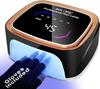 Cordless Led Uv Nail Curing Lamp, Suitable For Gel Nail Polish, With 4 Timers And Sensors, Rechargeable