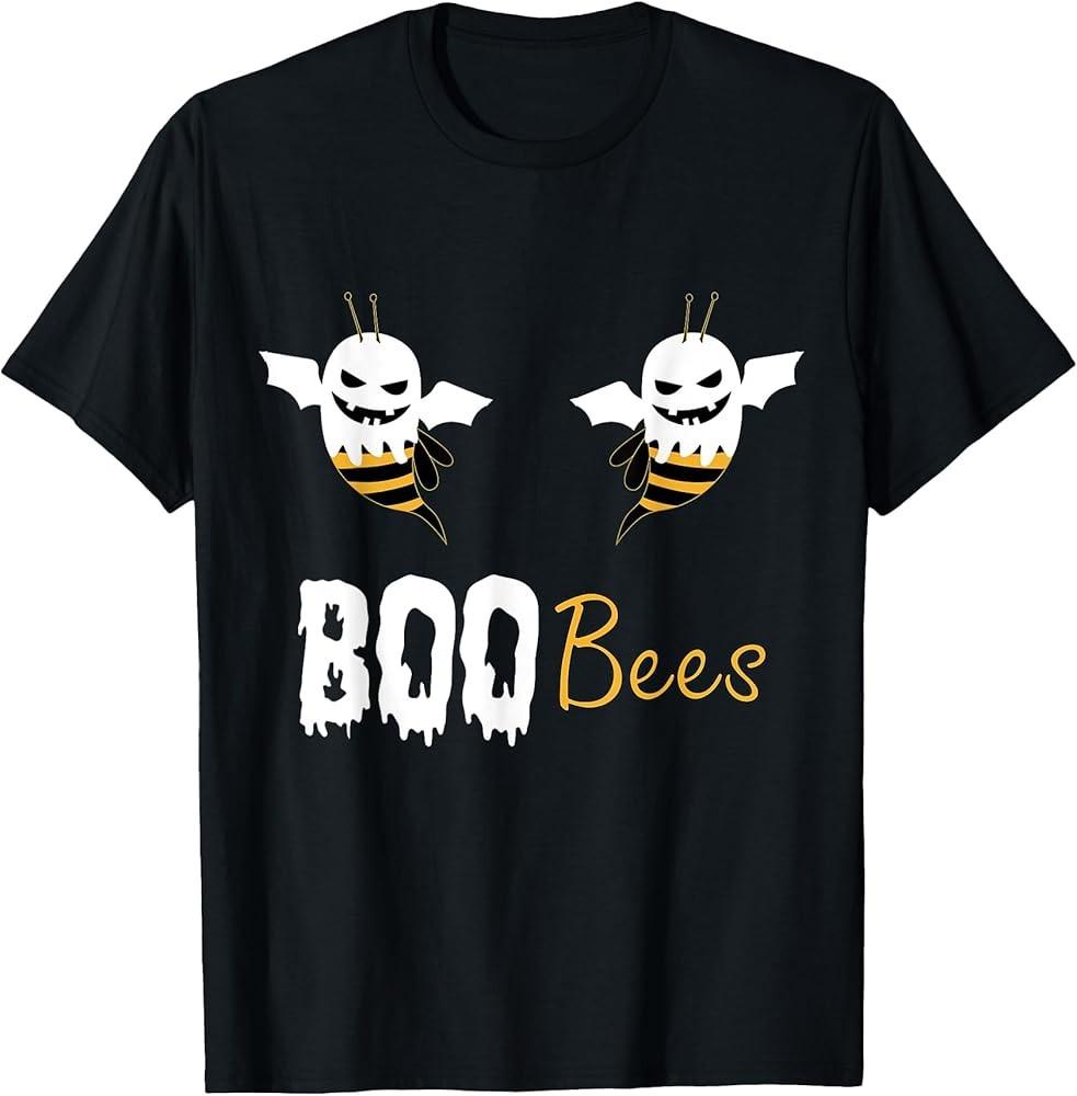 Funny Ghost Boo Bees Lover Gift Halloween T-Shirt Unisex T-Shirt XXL