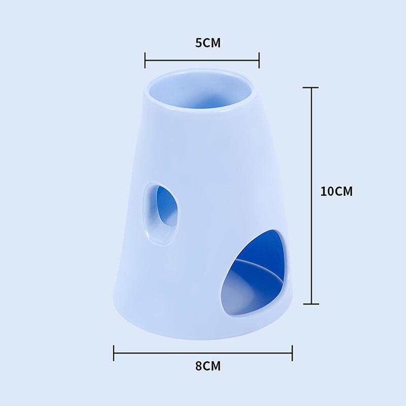 

Creative Hamster Shelter Multipurpose Drinking Holder Kettle Bracket Ball Water Dispenser Base Water Bottle Base Pet Supplies синій