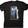 Camiseta Preta Doctor Who Hora da Mudança