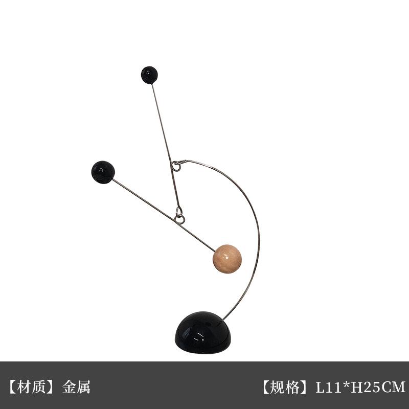 

Desk Mobiles Calder Balance Device Dynamic Sculpture Decoration Ins Niche Art Desk Decoration