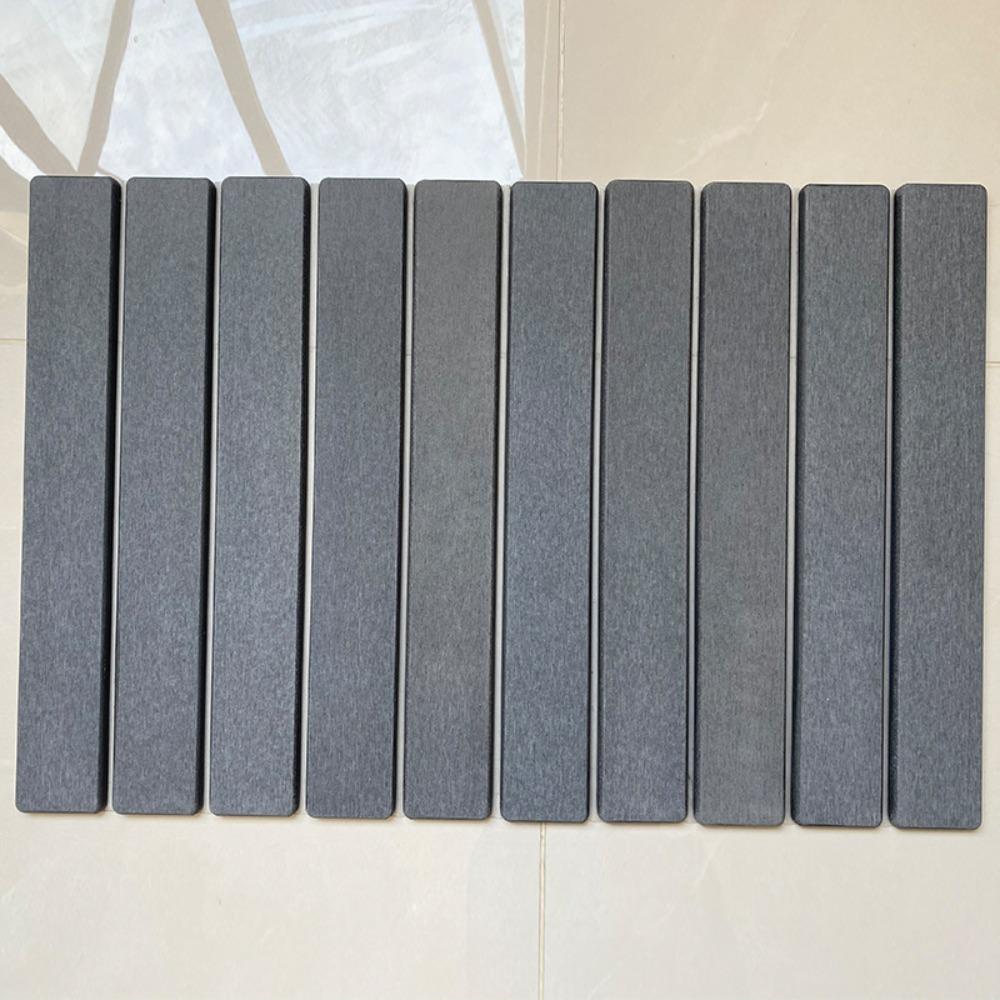 Foldable Stone Dish Drying Mat Absorbent Placemat Multifunctional Dish Drainer Mat  Sink