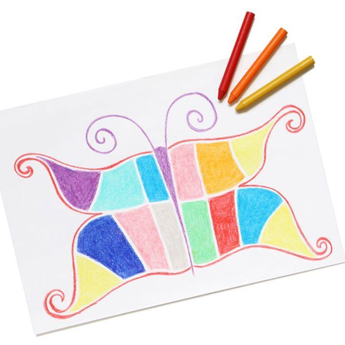 Crayons à la cire - PRIMO - Boîte de 216 - Multicolore - Écologique - Pour enfants