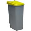 Denox Conteneur Eco, 110 L, Jaune Polypropylène, Unique