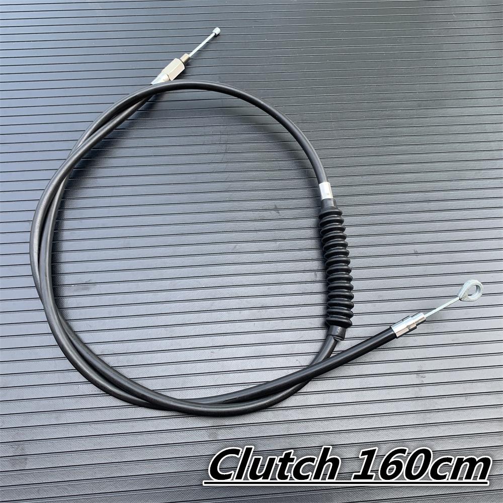 

Линия сцепления 140 см/ 160 см/ 180 см для Harley Sportster Iron XL 883 1200 H XL883R PLC Dyna Softail Fat Boy Road King 160cm чёрный