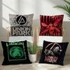 Band Linkin Album Park Personalisierte Kissenhülle Kinderzimmer Wild Party Dekor Kissenbezug Kind Geburtstag Dusche Geschenk