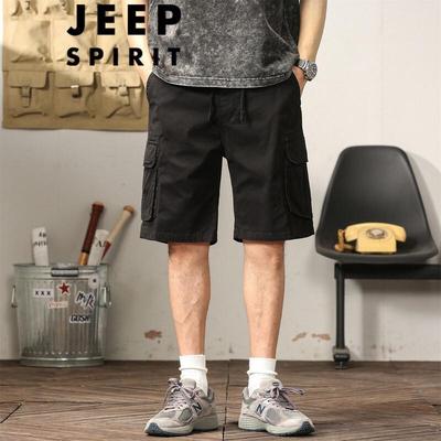 JEEP SPIRIT Herren Sommer Cargo-Shorts