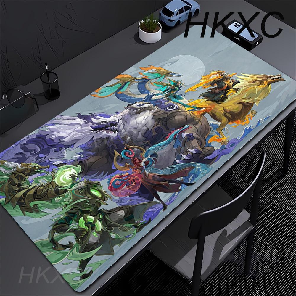 XXL Game Carpet Mousepad Lol Deskmat League of Legends Gaming Accessories HD Print Mouse Pad NonSlip Rubber Gamer Mouse Mat