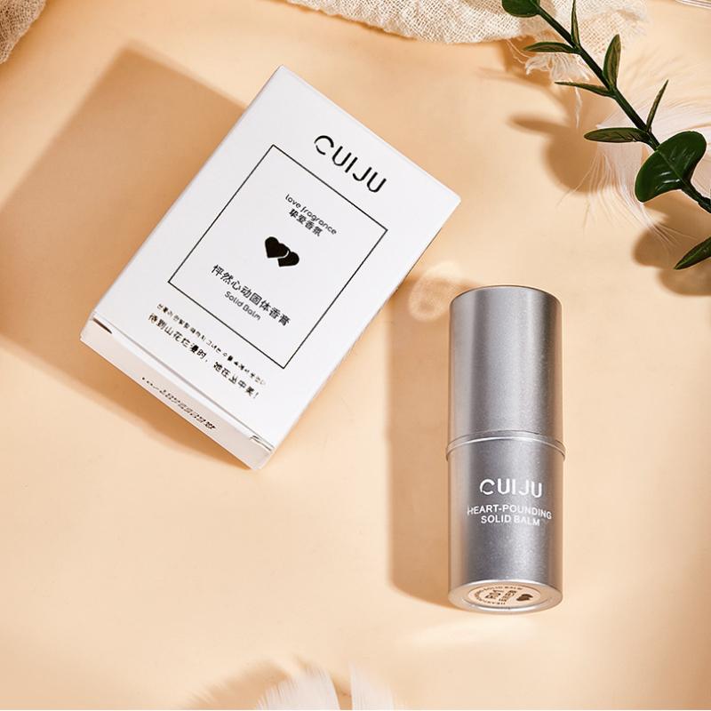 Solid Balm for Men and Women, Light Fragrance, Long-lasting Fragrance, Natural Fresh Perfume, Portable Deodorant