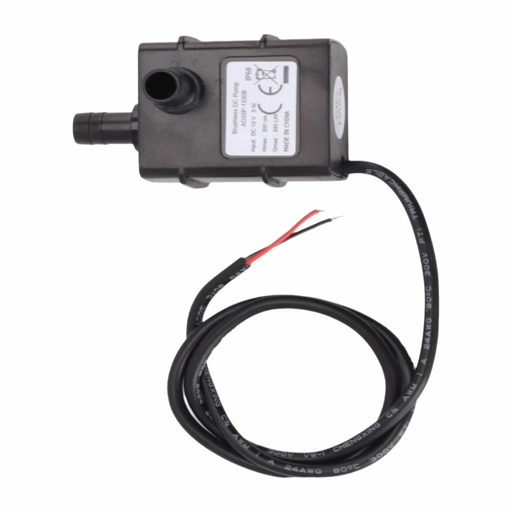 Mini Brushless Submersible Pump DC 12V Miniature DC Pump Portable Micro Water Pump