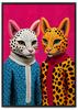 Poster Portrait Cats