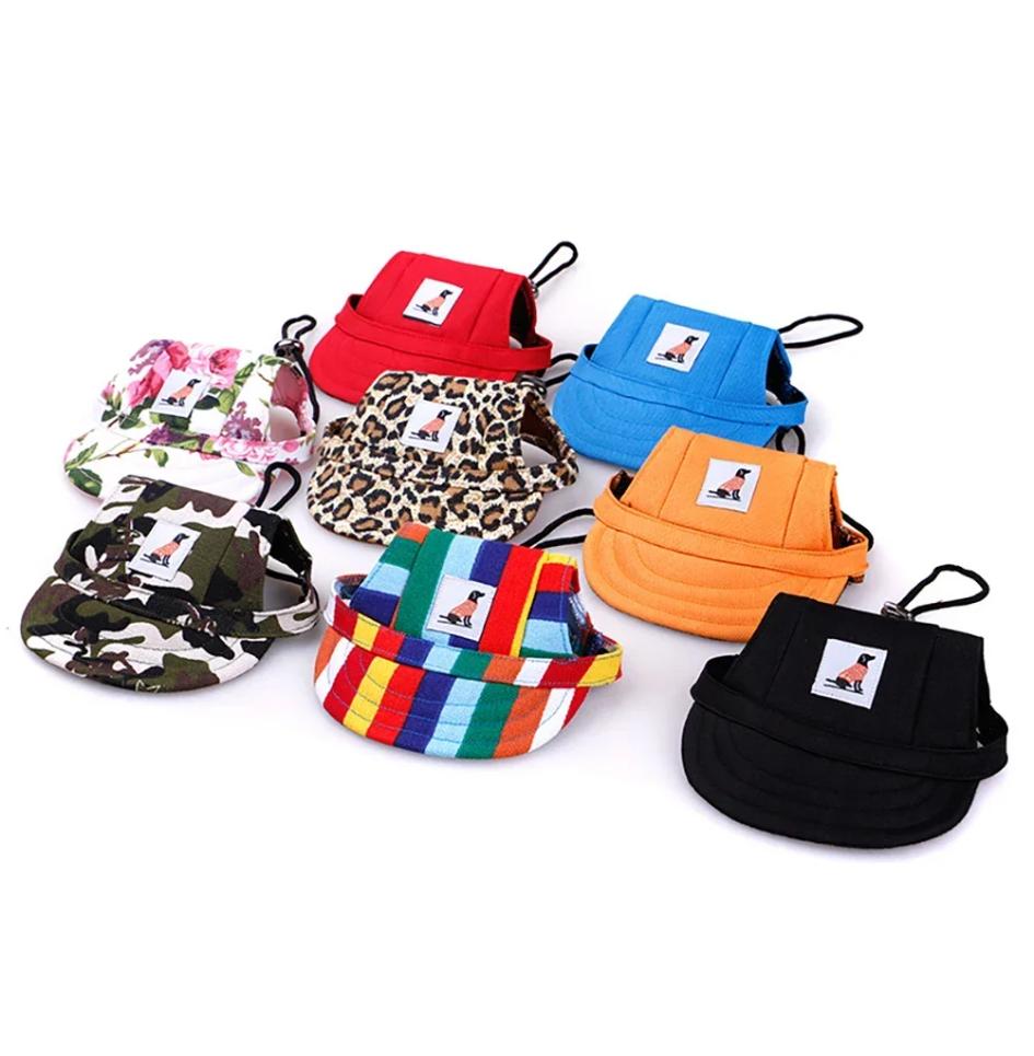 Cappello da baseball alla moda per cani e gatti, con visiera, per toelettatura dei cuccioli, con visiera, berretto da sole, per esterni