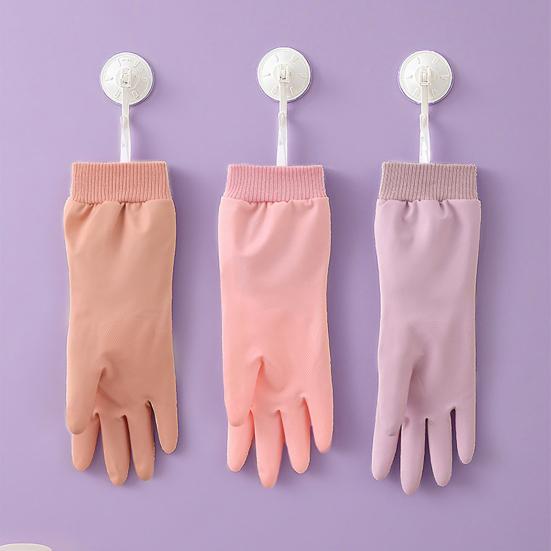 1 Par Guantes de Limpieza de Nitrilo Reutilizables Impermeables Resistentes al Desgarro Guantes de Lavavajillas de Cocina para Tareas Domésticas