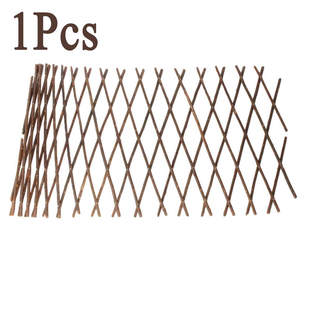 1-8 шт. Садовая шпалера Садовая ширма Раздвижная ивовая шпалера Опора для растений Плетеная решетка для лазания Забор для уединения Декор для двора
