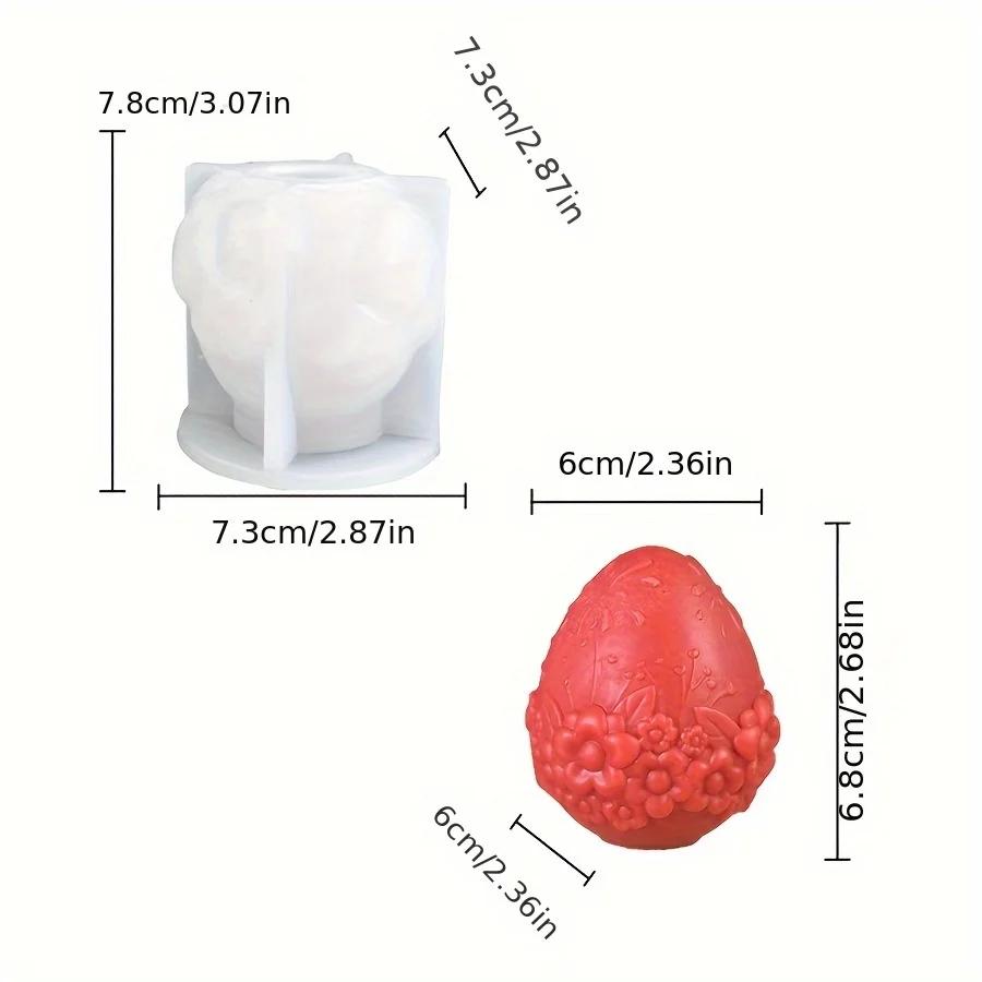 

Рельефные пасхальные яйца, свечи, силиконовые формы, розы, голова кролика, смоляные формы, животные, кролик, инструменты для изготовления гипса, лилии, подарки на праздник E